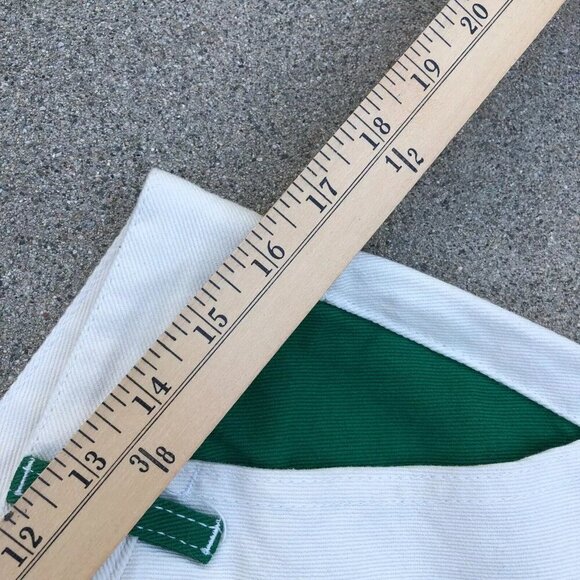 PACSUN Low Rise Carpenter Denim Jeans Women's 28 Color Block Green Pants​ - Picture 7 of 11